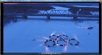 Флешмоб владельцев снегоходов в Ногликах, Фото: 2