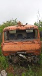 Пьяный водитель на кран-балке пробил дорожное ограждение и вылетел в кювет на юге Сахалина, Фото: 8