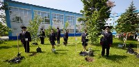Сквер памяти защитников правопорядка открыли в Южно-Сахалинске, Фото: 5