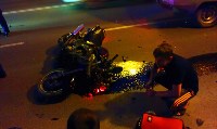 Два человека пострадали при столкновении Toyota Cami и мотоцикла в Южно-Сахалинске, Фото: 4