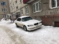 Снежная глыба разбила автомобиль в Южно-Сахалинске, Фото: 7