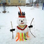 100 снеговиков сделали сахалинские ребятишки на конкурс astv.ru, Фото: 83