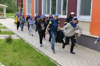Условный пожар "потушили" в детском лагере в Анивском районе, Фото: 32