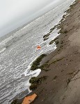 На пляж в Песчанском вынесло волнами десятки мешков с товаром, Фото: 4