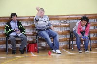 Сахалинские инвалиды сразились в первенстве по игре в бочча, Фото: 12