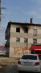 Пожар в трёхэтажке в Аниве, Фото: 2