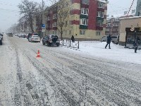 Внедорожник сбил девочку на пешеходном переходе в Южно-Сахалинске, Фото: 2