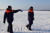 Сахалинским рыбакам-любителям напомнили правила поведения на льду , Фото: 15