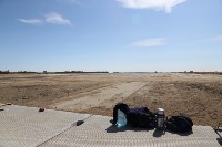 В Охинском аэропорту начался монтаж взлётно-посадочной полосы, Фото: 6