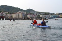 Туристы из Поволжья за 25 дней обогнули южную часть Сахалина по воде и суше, Фото: 4