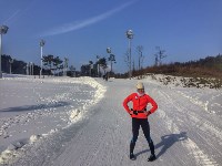 Сахалинские лыжники опробовали трассы олимпийского Пхенчхана, Фото: 1