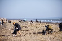  Побережье Анивского залива очистили от мусора, Фото: 1