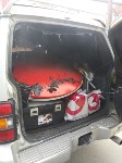 Салон внедорожника выгорел при пожаре в Южно-Сахалинске, Фото: 9