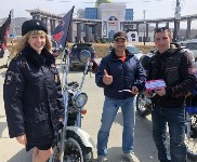 Акция «Внимание, мотоциклист!» прошла в Южно-Сахалинске, Фото: 23