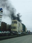 Недостроенная многоэтажка загорелась в Южно-Сахалинске, Фото: 2