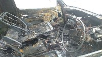 Микроавтобус сгорел в Южно-Сахалинске, Фото: 6
