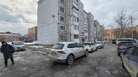 Неизвестный столкнулся с Volkswagen Tiguan и скрылся с места ДТП в Южно-Сахалинске, Фото: 6