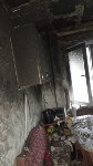 Пожар из-за электроприбора произошёл в Корсакове, Фото: 7