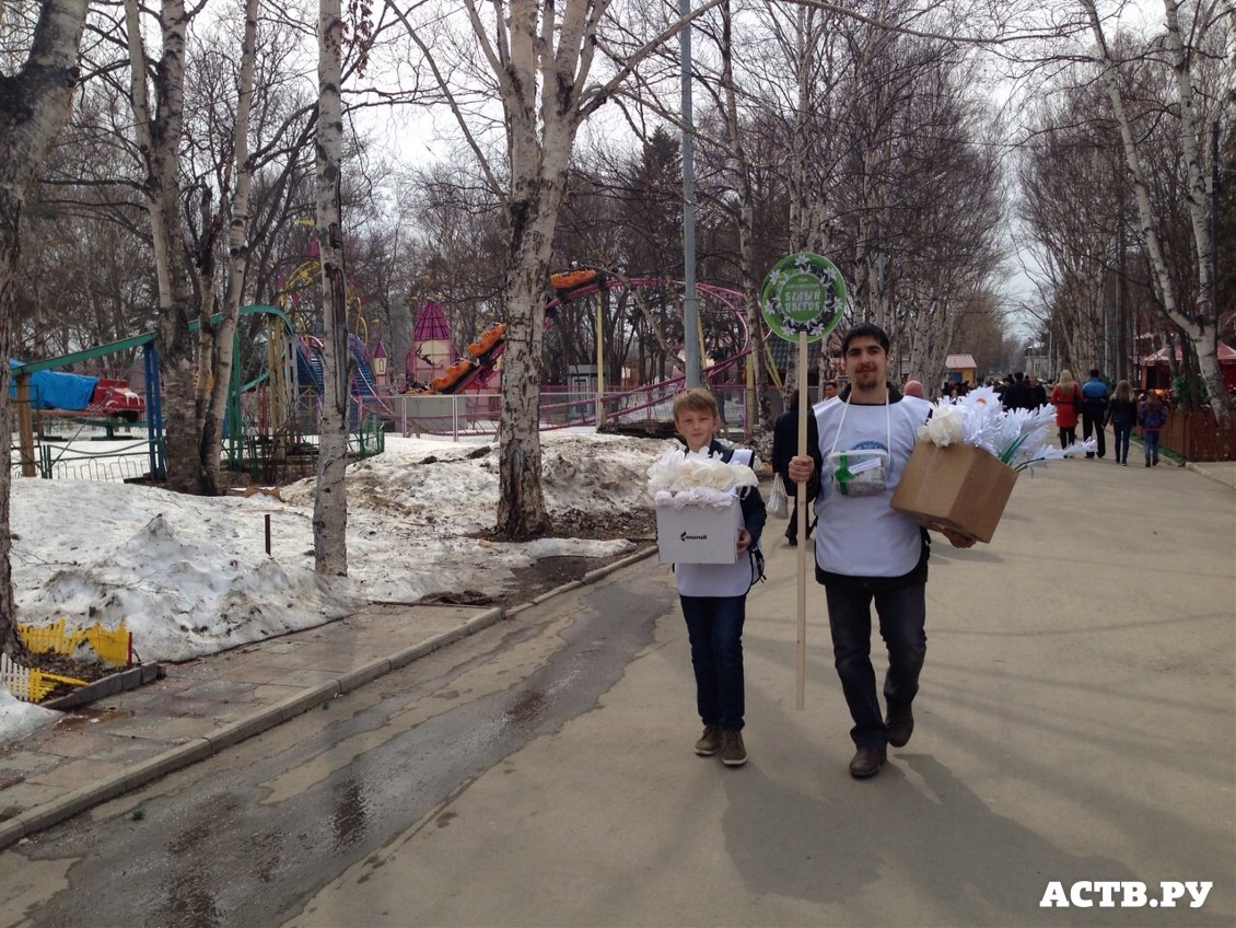 Акция добра и милосердия «Белый цветок» впервые прошла  в Южно-Сахалинске