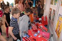 Выставки детского творчества по противопожарной тематике открылась в Южно-Сахалинске, Фото: 1
