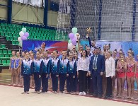 Сахалинские гимнастки заняли первое общекомандное место на соревнованиях в Нерюнгри, Фото: 4