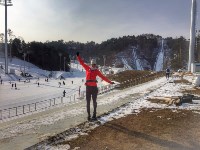 Сахалинские лыжники опробовали трассы олимпийского Пхенчхана, Фото: 10