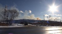 Пожар произошел на городской свалке в Южно-Сахалинске, Фото: 6