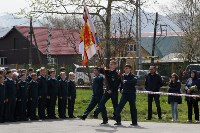 Южно-сахалинские школьники спасли «пострадавшего» в ДТП и потушили горящий автомобиль, Фото: 1