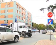 Внедорожник и грузовик столкнулись в Южно-Сахалинске, Фото: 3
