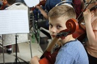 Юные сахалинские музыканты начали подготовку к концерту с корейским оркестром, Фото: 10