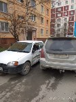 Пьяный на Subaru разбил 4 припаркованные машины в Южно-Сахалинске, Фото: 2