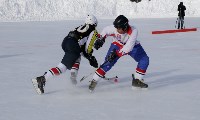 Чемпионат области по хоккею с мячом стартовал на Сахалине, Фото: 7