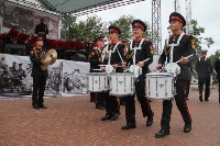 Оркестр суворовцев выступил в Корсакове, Фото: 24