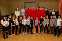 Шесть школ Южно-Сахалинска приняли участие в проекте «Знамя Победителей», Фото: 1