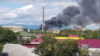 Магазин-склад "НефтеГазСнаб" горит в Поронайске, Фото: 11