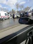 При столкновении "Лексуса" и "Тойоты" в Южно-Сахалинске пострадал мужчина, Фото: 8