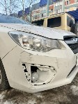 Неизвестный врезался в Subaru Impreza  и скрылся с места ДТП в Южно-Сахалинске, Фото: 7