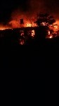 Расселенный дом горел в Холмском районе, Фото: 1