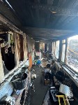Пожар на улице Степной в Южно-Сахалинске распространился на 25 "квадратов", Фото: 1