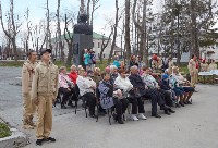 В Ново-Александровске спели военные песни у памятника Путятину, Фото: 8