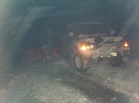 Спасатели на Итурупе вызволили автомобилистов из снежного плена, Фото: 2