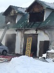 пожар в Хомутово на шиномонтажке, Фото: 4