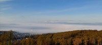 Густой туман сняли на видео с высоты "Горного воздуха", Фото: 2