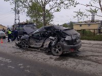 Восемь человек пострадало в ночных ДТП в Южно-Сахалинске, Фото: 2