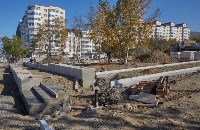 В Южно-Сахалинске при создании сквера Есенина откажутся от пустотелых композитных досок, Фото: 3