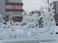 Итоги фестиваля ледовых фигур подвели на Сахалине, Фото: 3