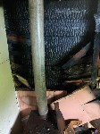 Появились кадры с места тушения дачи в Макарове , Фото: 3