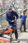 Показательное выступление пожарных и спасателей прошло в Южно-Сахалинске, Фото: 7