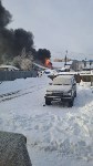 В Южно-Сахалинске загорелся частный дом, Фото: 1