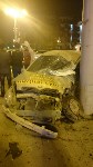 Кроссовер и автомобиль пиццерии столкнулись на площади Ленина в Южно-Сахалинске, Фото: 10